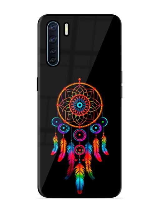 Dreamcatcher Glossy Metal Phone Cover for Oppo F15 Zapvi