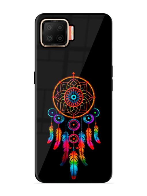 Dreamcatcher Glossy Metal Phone Cover for Oppo F17 Zapvi