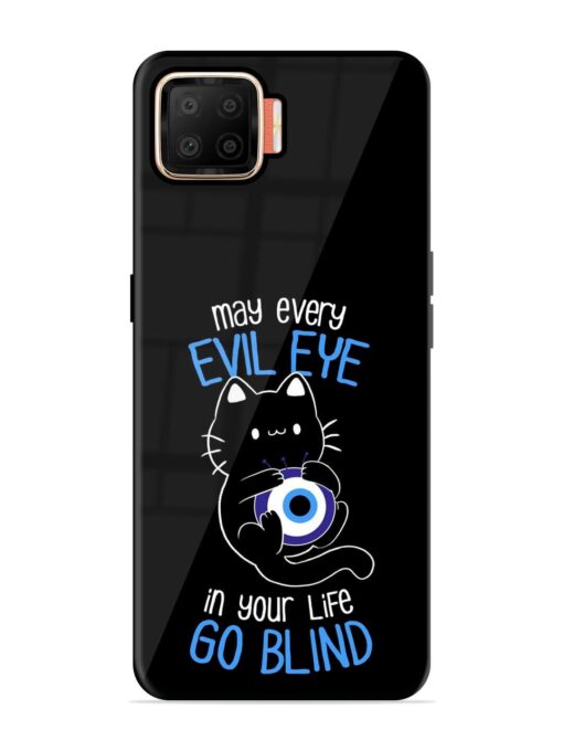 May every evil eye in your life go blind Glossy Metal Phone Cover for Oppo F17