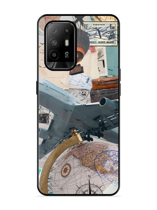 Adventure Awaits Glossy Metal Phone Cover for Oppo F19 Pro Plus Zapvi