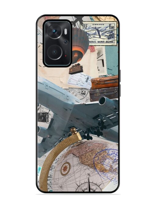 Adventure Awaits Glossy Metal Phone Cover for Oppo K10 (4G) Zapvi