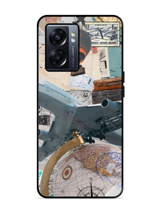 Adventure Awaits Glossy Metal Phone Cover for Oppo K10 (5G) Zapvi