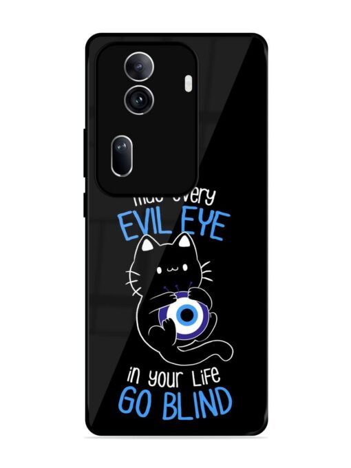 May every evil eye in your life go blind Glossy Metal Phone Cover for Oppo Reno 11 Pro (5G) Zapvi