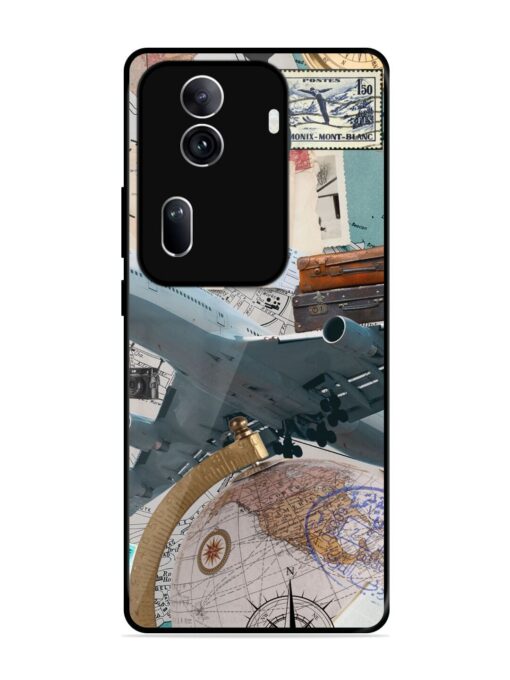 Adventure Awaits Glossy Metal Phone Cover for Oppo Reno 11 Pro (5G) Zapvi