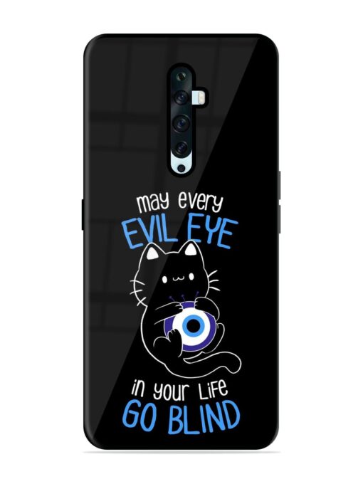 May every evil eye in your life go blind Glossy Metal Phone Cover for Oppo Reno 2F