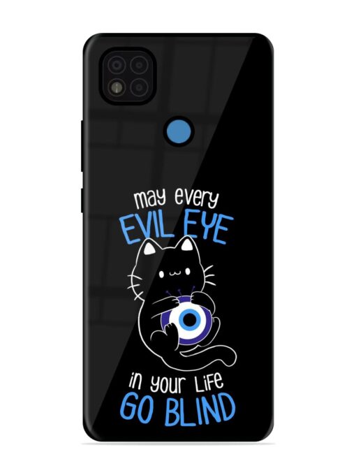 May every evil eye in your life go blind Glossy Metal Phone Cover for Poco C31 Zapvi