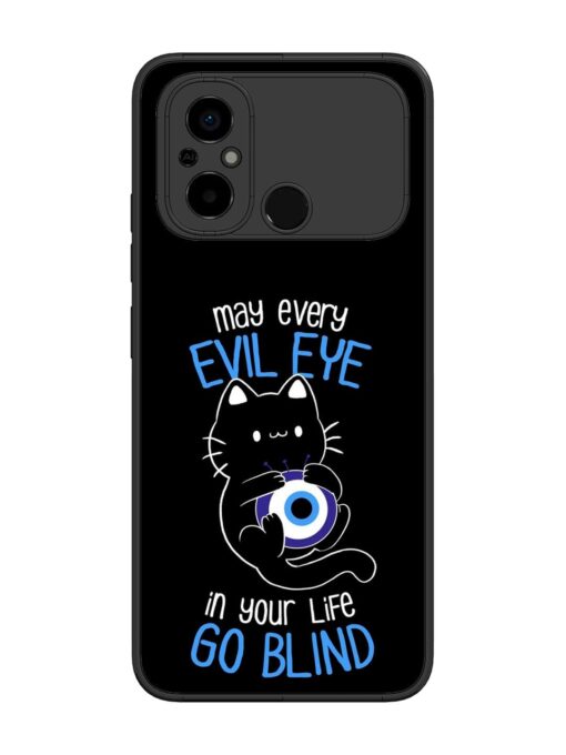 May every evil eye in your life go blind Glossy Metal Phone Cover for Poco C55 Zapvi