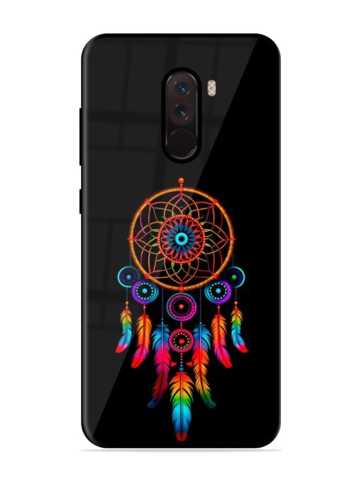 Dreamcatcher Glossy Metal Phone Cover for Poco F1 Zapvi