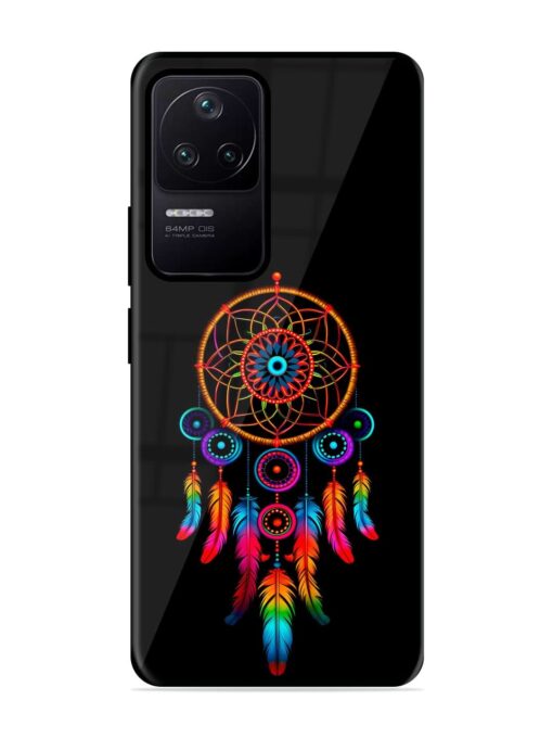 Dreamcatcher Glossy Metal Phone Cover for Poco F4 (5G) Zapvi