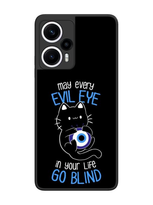 May every evil eye in your life go blind Glossy Metal Phone Cover for Poco F5 (5G)