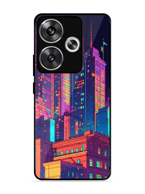 City View Glossy Metal Phone Cover for Poco F6 (5G)