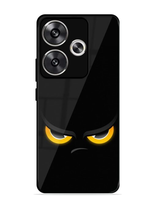 Cartoon Eye Glossy Metal Phone Cover for Poco F6 (5G)