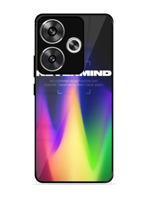 Nevermind Glossy Metal Phone Cover for Poco F6 (5G)