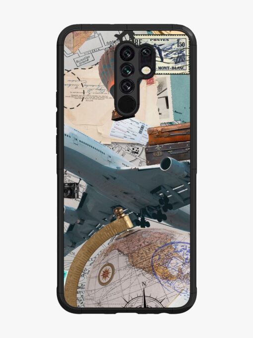 Adventure Awaits Glossy Metal Phone Cover for Poco M2