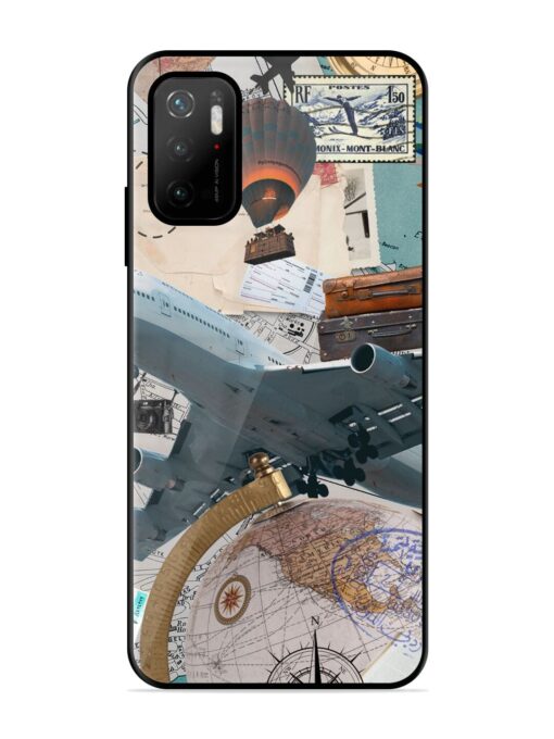 Adventure Awaits Glossy Metal Phone Cover for Poco M3 Pro (5G) Zapvi