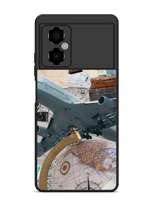 Adventure Awaits Glossy Metal Phone Cover for Poco M4 (5G) Zapvi