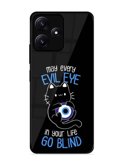 May every evil eye in your life go blind Glossy Metal Phone Cover for Poco M6 (5G)