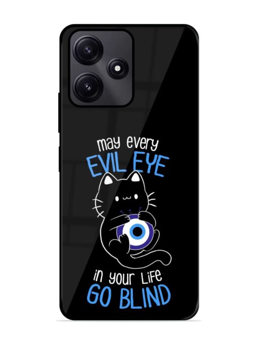 May every evil eye in your life go blind Glossy Metal Phone Cover for Poco M6 Pro (5G)