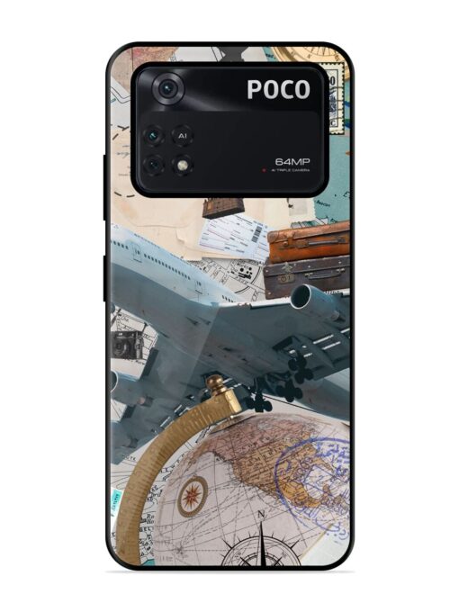 Adventure Awaits Glossy Metal Phone Cover for Poco X4 Pro (5G)