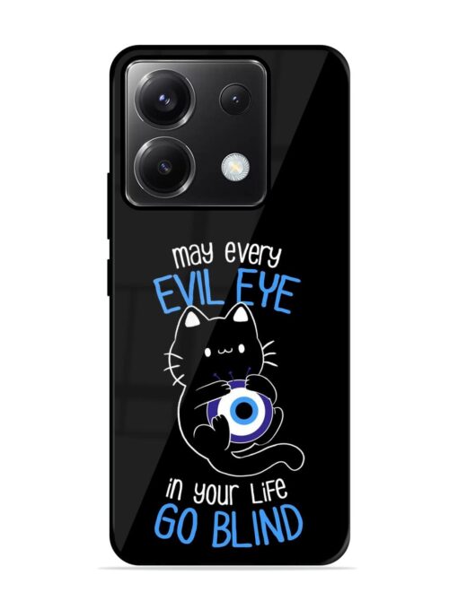 May every evil eye in your life go blind Glossy Metal Phone Cover for Poco X6 (5G)