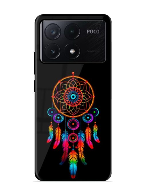 Dreamcatcher Glossy Metal Phone Cover for Poco X6 Pro (5G) Zapvi