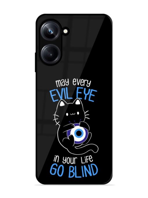 May every evil eye in your life go blind Glossy Metal Phone Cover for Realme 10 Pro (5G) Zapvi