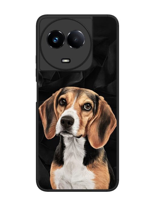 Beagle Portrait Glossy Metal Phone Cover for Realme 11 (5G) Zapvi