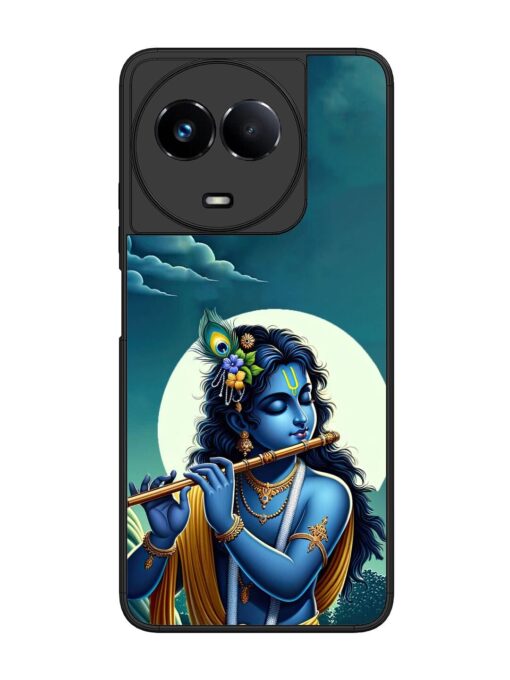 Krishna's Divine Flute Glossy Metal Phone Cover for Realme 11 (5G)