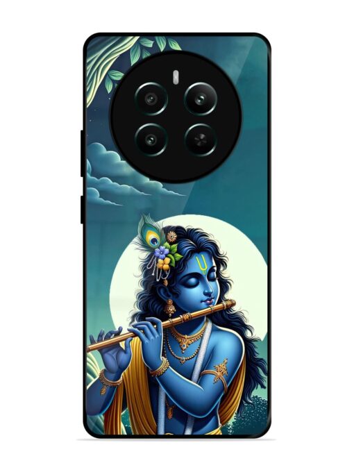 Krishna's Divine Flute Glossy Metal Phone Cover for Realme 12 Plus (5G)