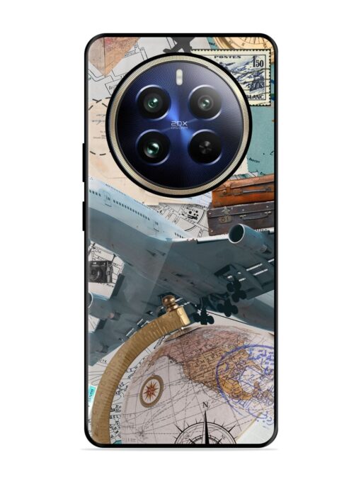 Adventure Awaits Glossy Metal Phone Cover for Realme 12 Pro (5G) Zapvi