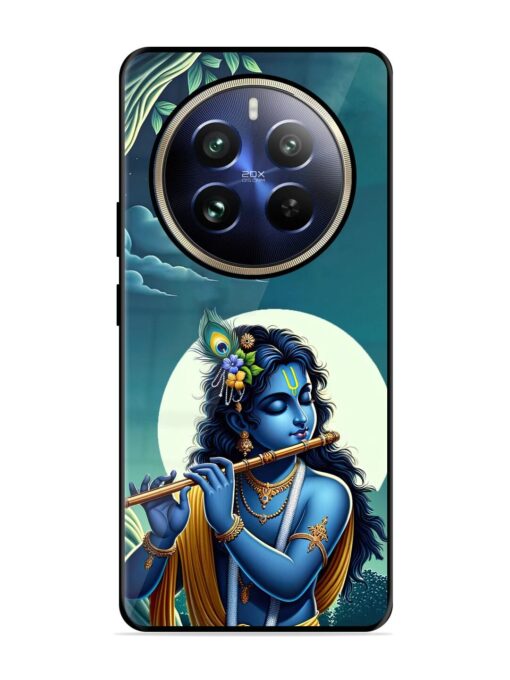 Krishna's Divine Flute Glossy Metal Phone Cover for Realme 12 Pro (5G)