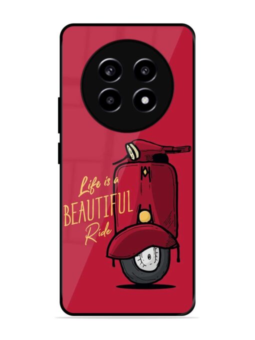 Life Is Beautiful Rides Glossy Metal Phone Cover for Realme 13 (5G)