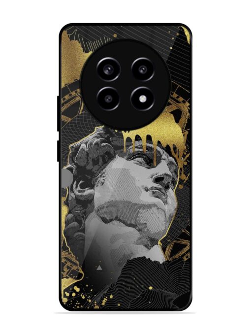 Roman Face Glossy Metal Phone Cover for Realme 13 (5G)