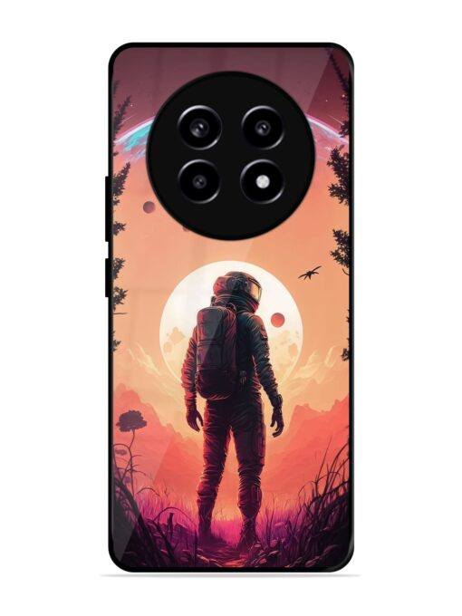 Red Sky At Morning Glossy Metal Phone Cover for Realme 13 (5G)