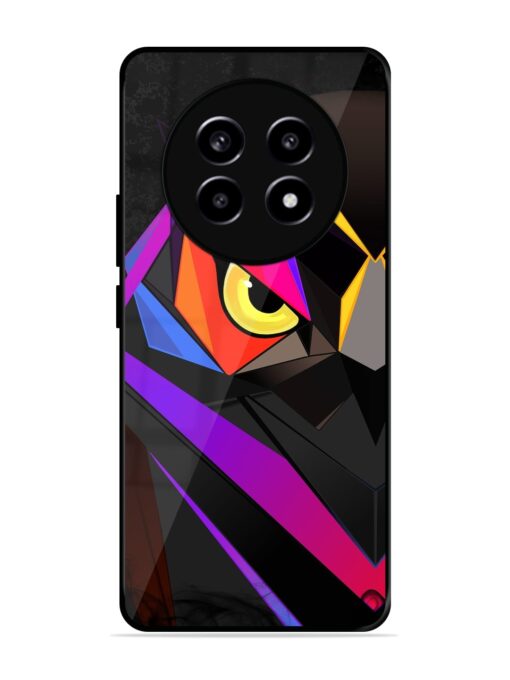 Wpap Owl Glossy Metal Phone Cover for Realme 13 (5G)