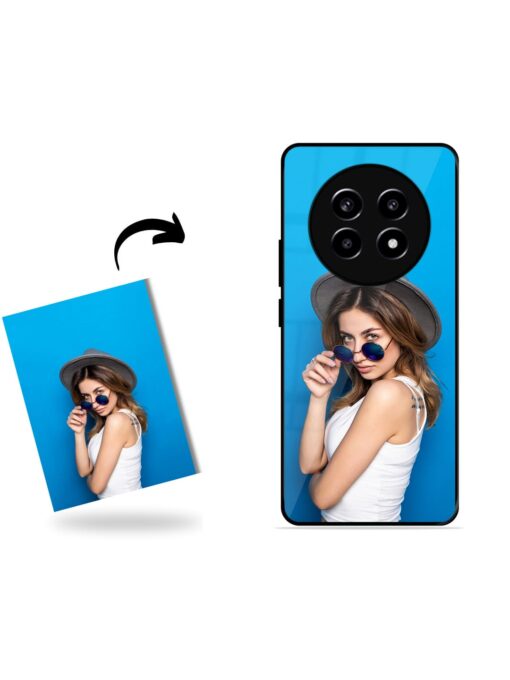 Custom Photo Printed Glossy Metal Phone Cover for Realme 13 (5G) Zapvi