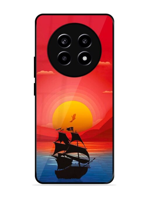 Sunset Sail Glossy Metal Phone Cover for Realme 13 Pro (5G)