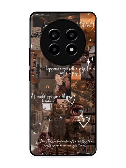 Melancholy Aesthetic Glossy Metal Phone Cover for Realme 13 Pro Plus (5G) Zapvi