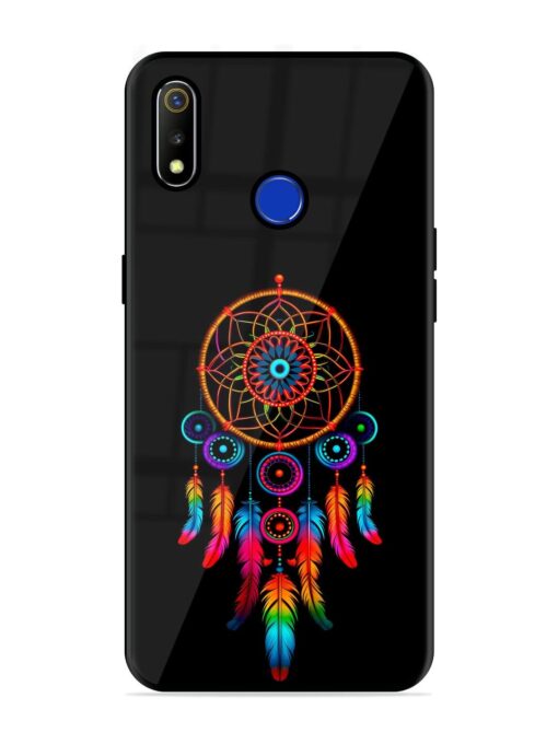 Dreamcatcher Glossy Metal Phone Cover for Realme 3