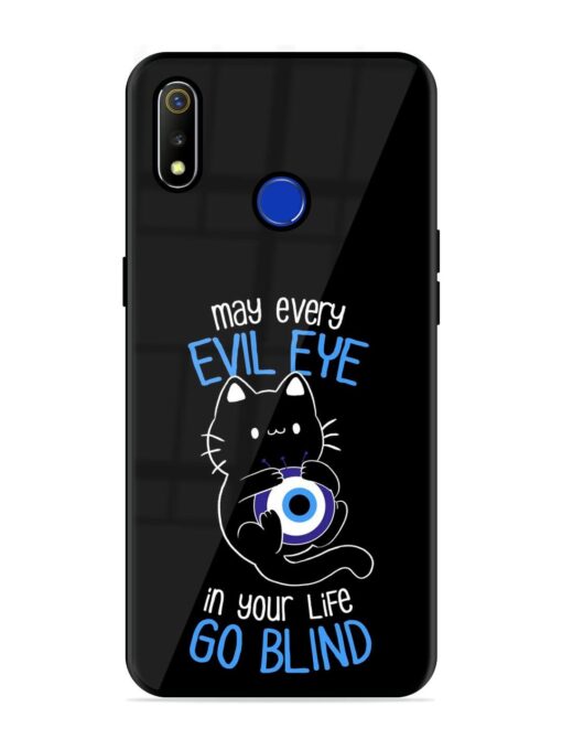 May every evil eye in your life go blind Glossy Metal Phone Cover for Realme 3