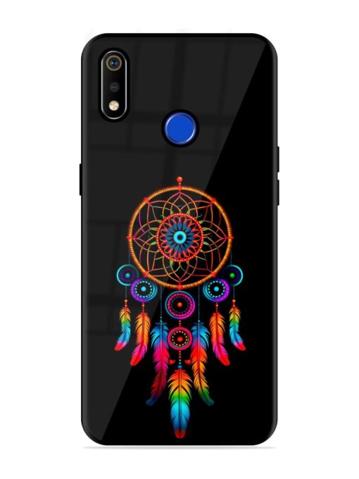 Dreamcatcher Glossy Metal Phone Cover for Realme 3I Zapvi