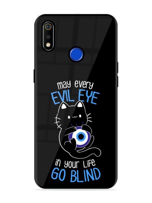 May every evil eye in your life go blind Glossy Metal Phone Cover for Realme 3I