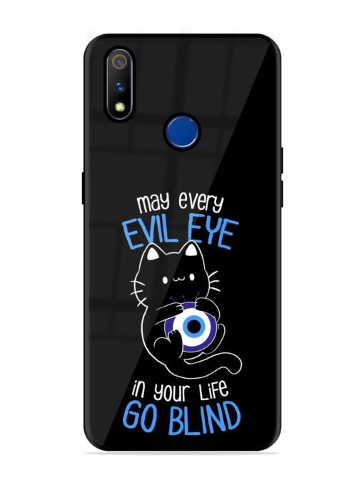 May every evil eye in your life go blind Glossy Metal Phone Cover for Realme 3 Pro