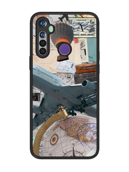 Adventure Awaits Glossy Metal Phone Cover for Realme 5