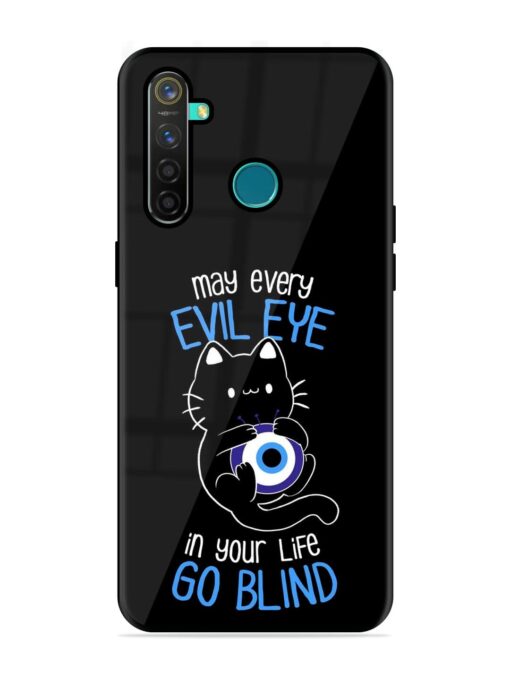 May every evil eye in your life go blind Glossy Metal Phone Cover for Realme 5 Pro Zapvi