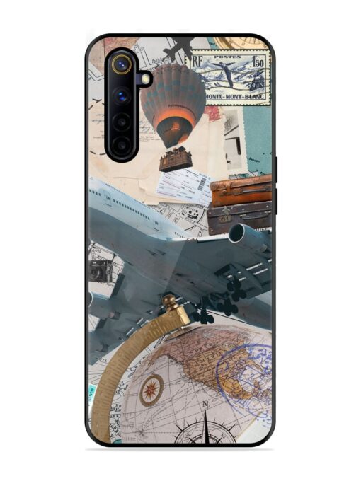 Adventure Awaits Glossy Metal Phone Cover for Realme 6I