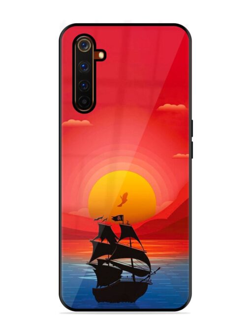 Sunset Sail Glossy Metal Phone Cover for Realme 6 Pro