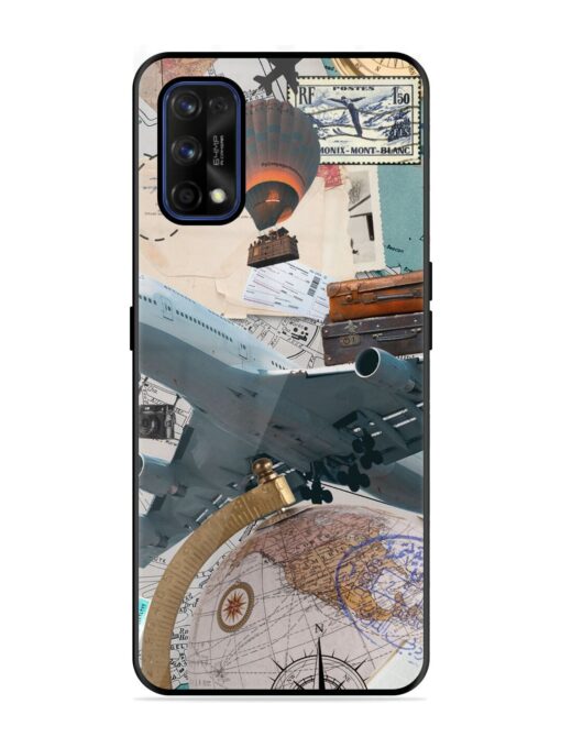 Adventure Awaits Glossy Metal Phone Cover for Realme 7 Pro Zapvi