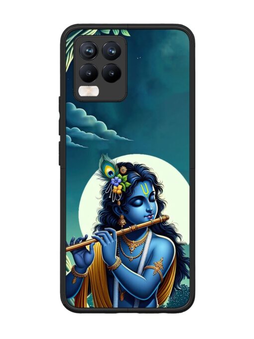 Krishna's Divine Flute Glossy Metal Phone Cover for Realme 8 Pro Zapvi