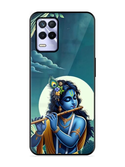 Krishna's Divine Flute Glossy Metal Phone Cover for Realme 8S (5G)